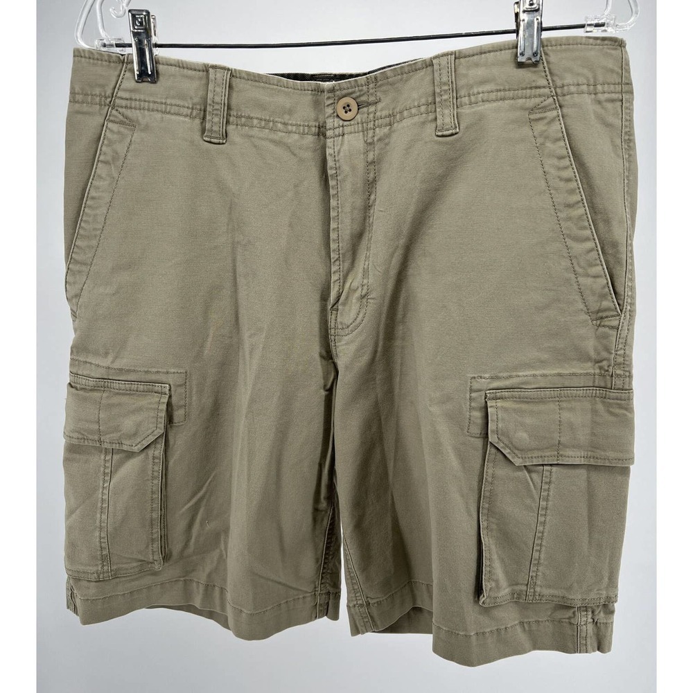 Horny Toad Mens Khaki Sorts Multi Pockets Size 34